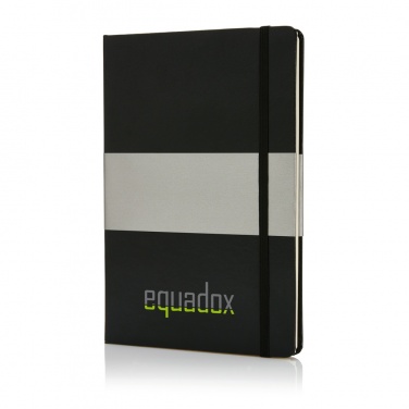 Logotrade promotional merchandise photo of: Deluxe hardcover A5 notebook